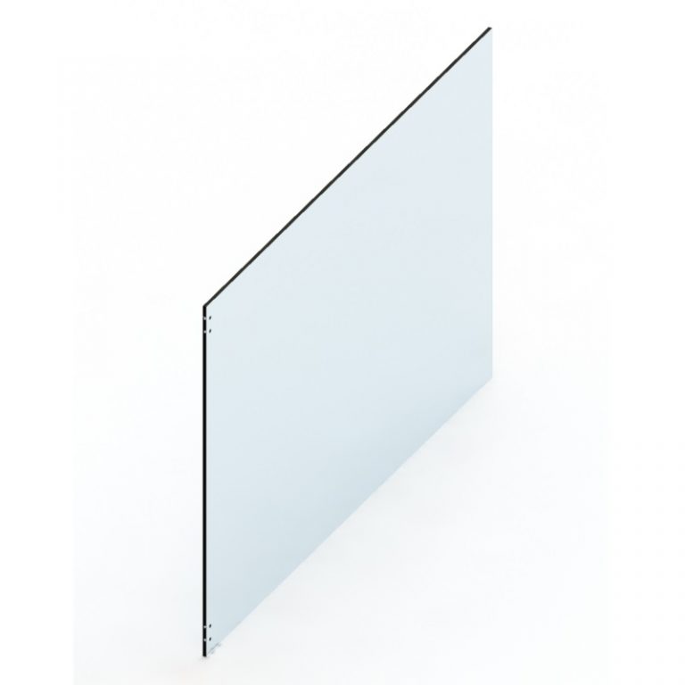 Raked Retaining Wall Glass Panels for Frameless Pool Fencing Avant